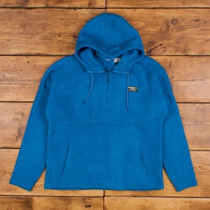 Vintage L.L.Bean Outdoor Jacket M 90s Fleece Blue