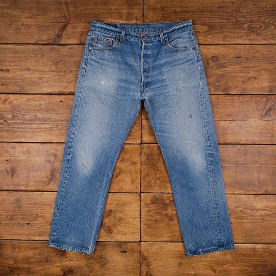 Vintage Levis 501 XX Jeans 36 x 30 USA Made 90s S… - image 1
