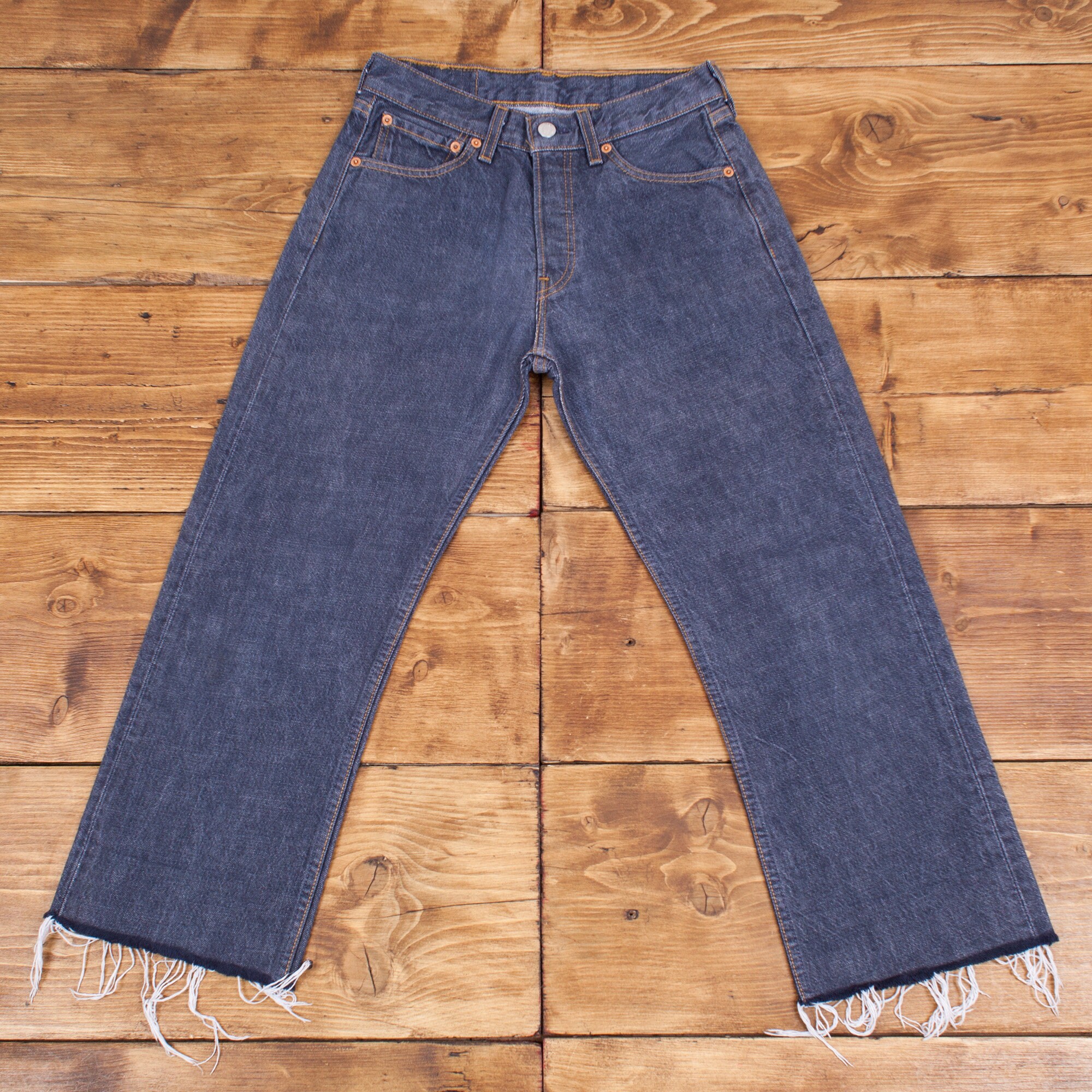 Vintage Levis 501 Jeans 27 X 24 Indigo 