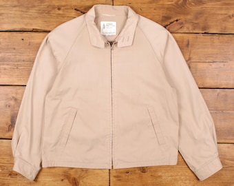 Veste coupe-vent London Fog vintage M 80s beige