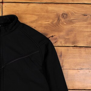 Nike Fleecejacke M Herren 00er Jahre Schwarz Polyester Gefüttert Athletisches Training Bild 8