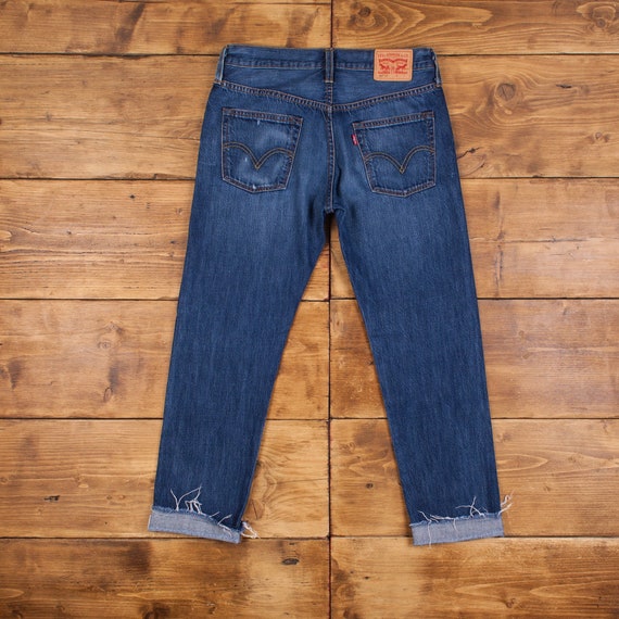 Vintage Levis 501 CT Jeans 25 X 28 Selvedge White Oak USA Made