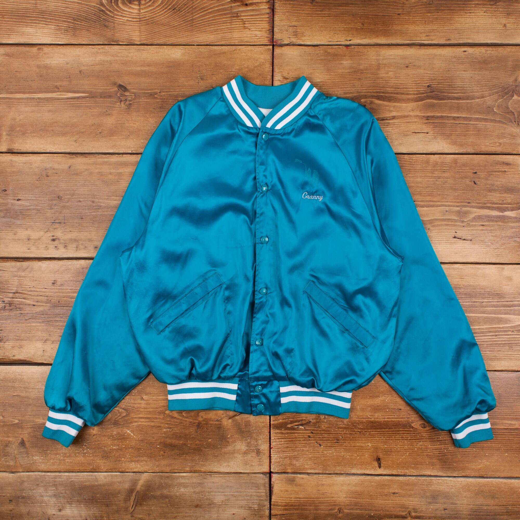 Varsity Style Jacket / Windbreaker — THE BLUE LIGHT