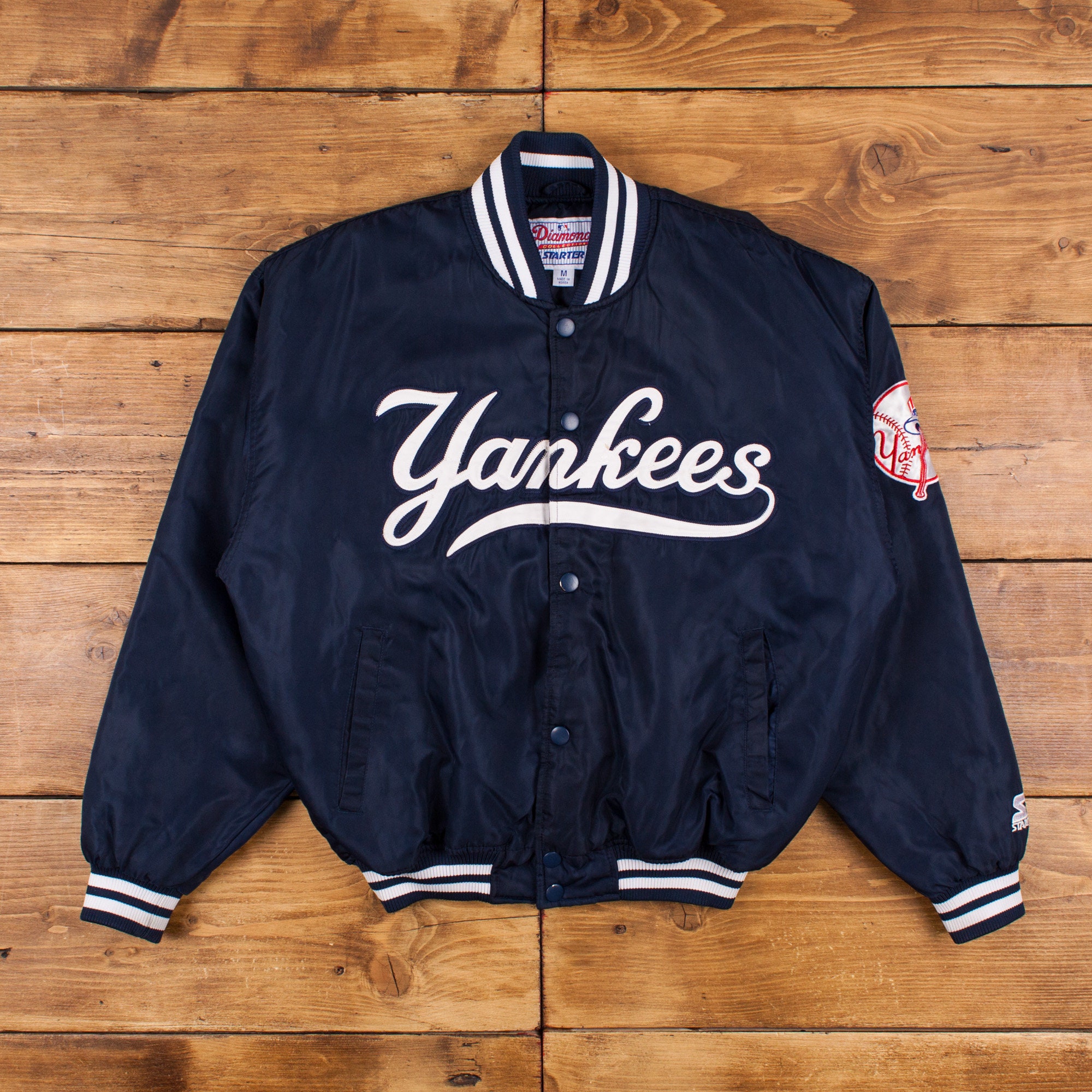 Vintage Yankees Starter Jacket M 90s New York Yankees Insulated