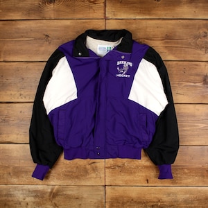 Vintage Hooter Sportswear Outdoor Jacket L USA Made Purple