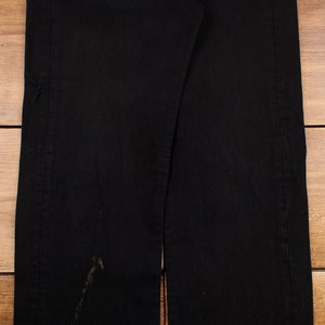 Vintage Levis 501 Jeans 29 x 31 Dark Wash Recht Zwart Rood Tab Denim afbeelding 6