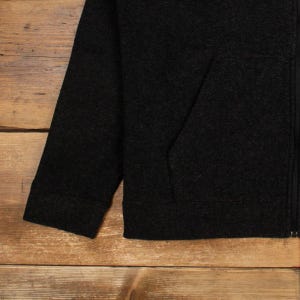 Carhartt 1/4 Zip Sweatshirt L Mens Logo Graphic Workwear Black Pullover image 6