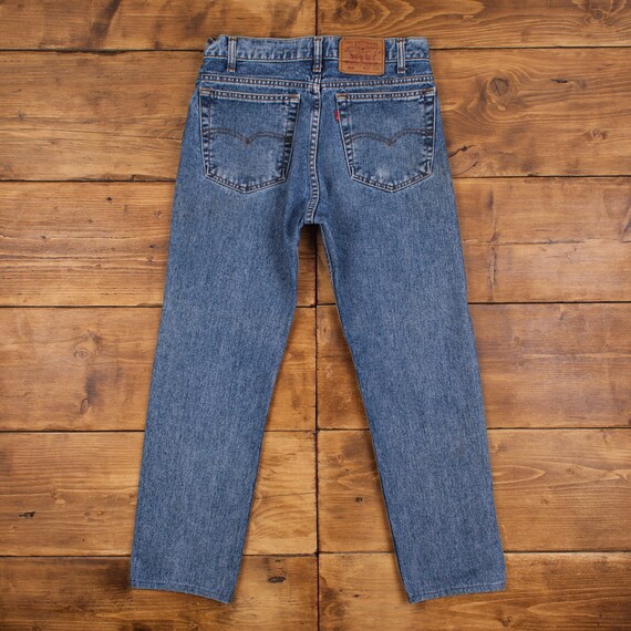 Vintage Levis 505 Jeans 32 x 28 Acid Wash Straight Bl… - Gem