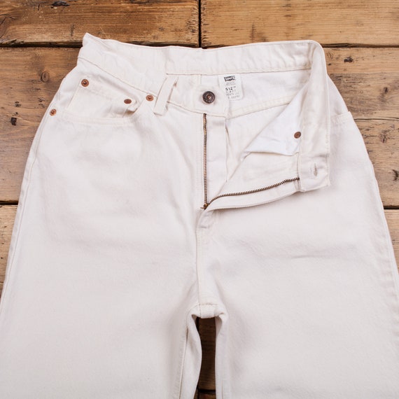 Vintage Levis 512 Jeans 26 x 29 USA Made 90s Ligh… - image 4