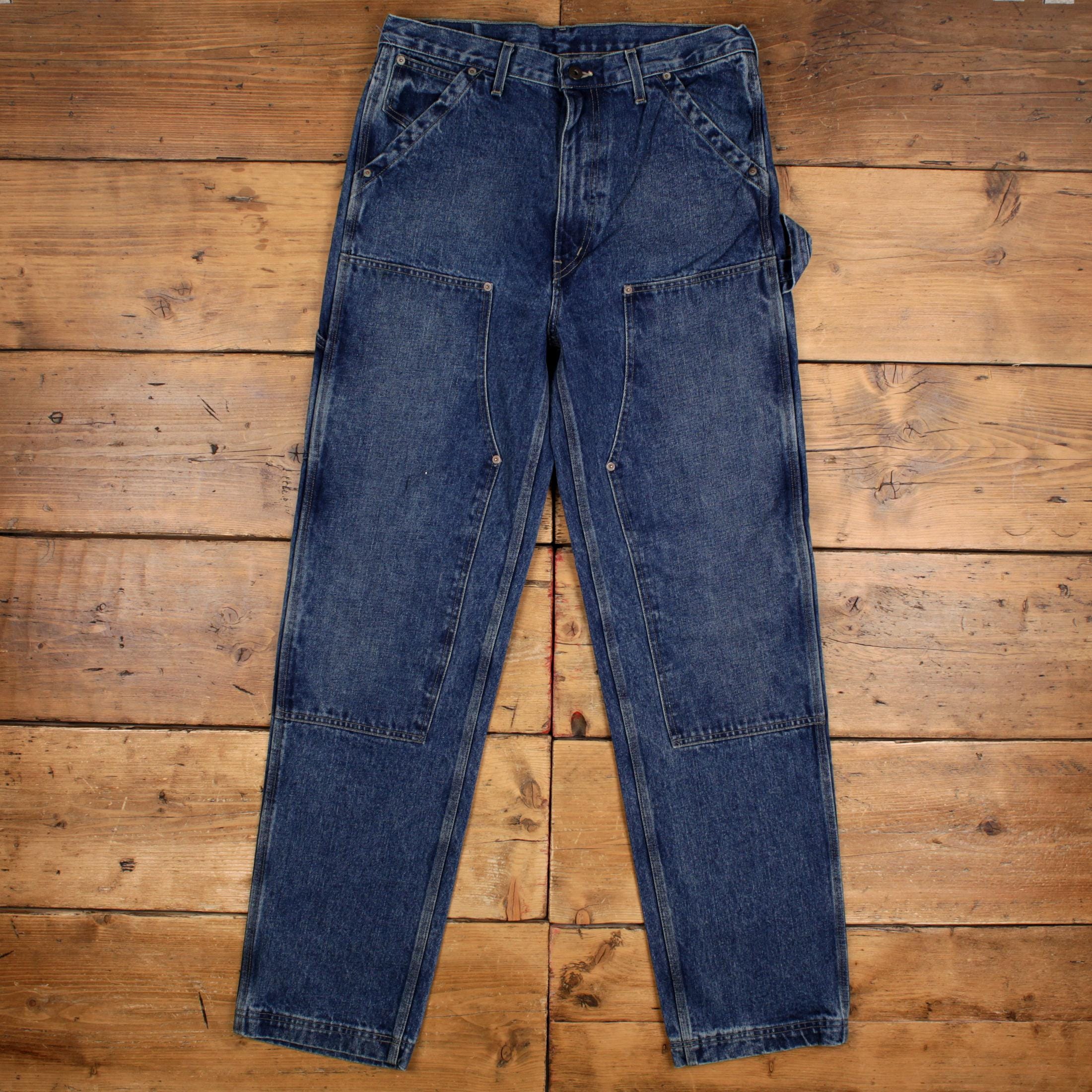 パンツ 90s-00s M.F.G studs design cotton pants Cropped 90s Denim Pant in Espresso Brown | I Love Ugly US