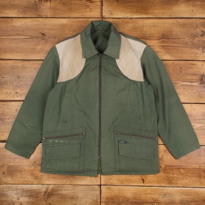Vintage Colamtiss Hunting Jacket M 80s French Green Zip - Etsy