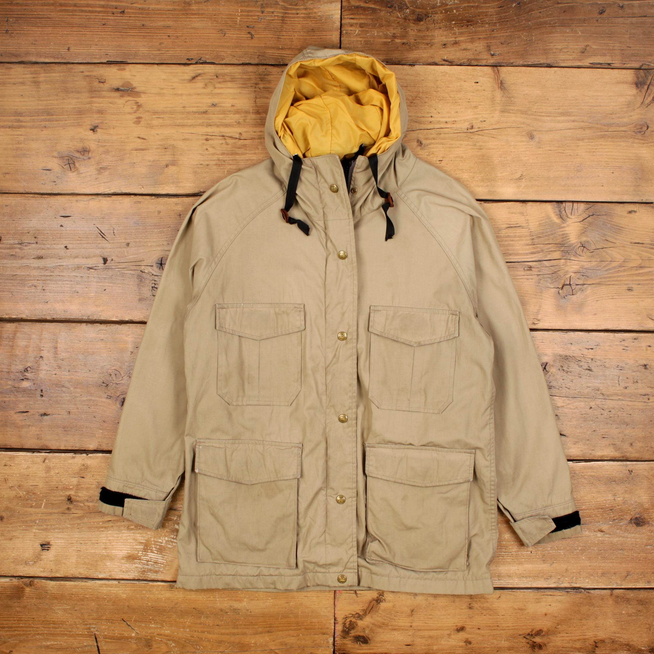 Vintage Eddie Bauer Outdoor Jacket M 80s Parka Raglan Beige - Etsy