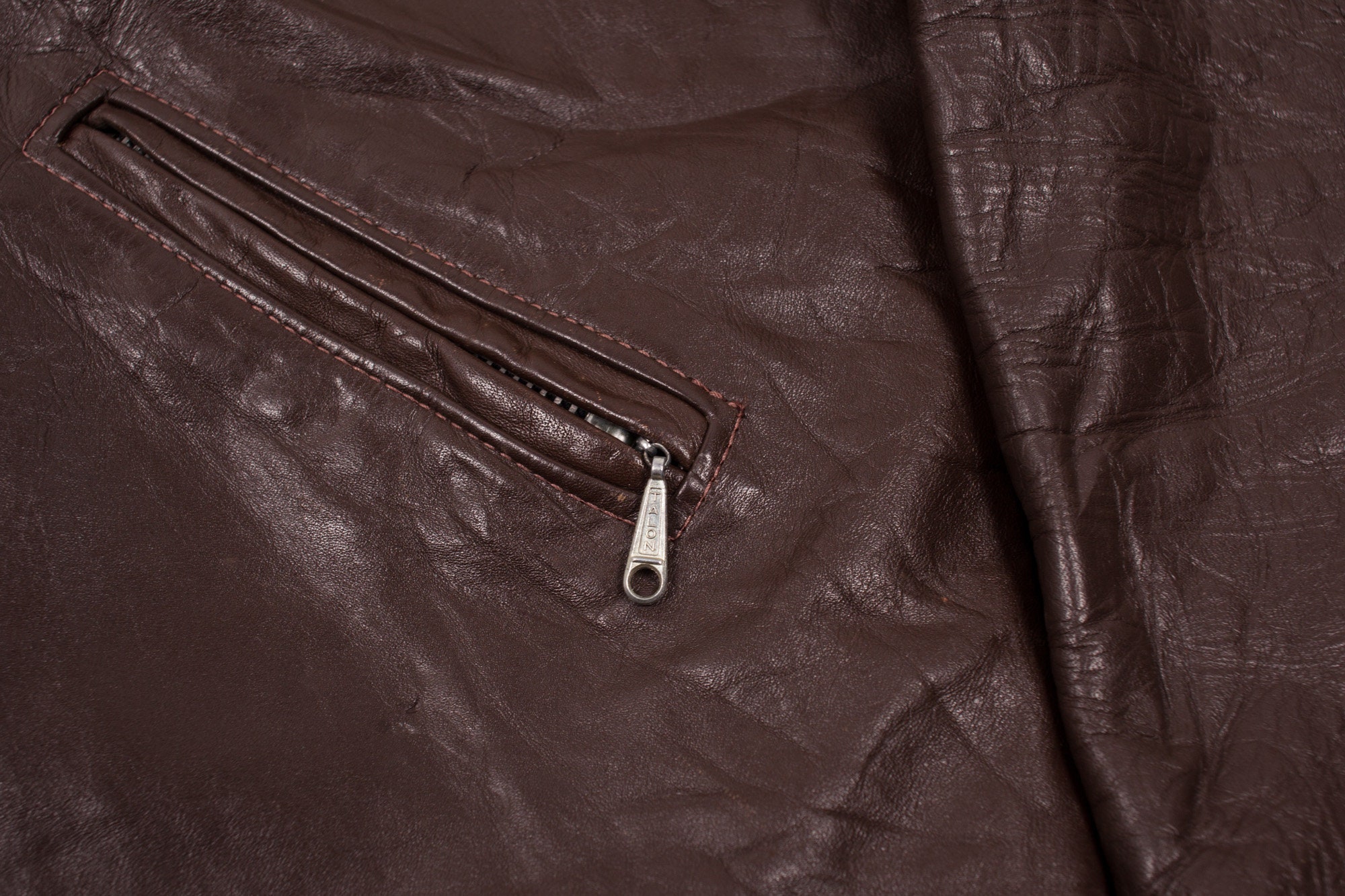 Vintage Brooks Leather Jacket Medium 70s Talon Zip USA Made - Etsy Vintage Brooks Leather Jacket Medium 70s Talon Zip USA Made - Etsy