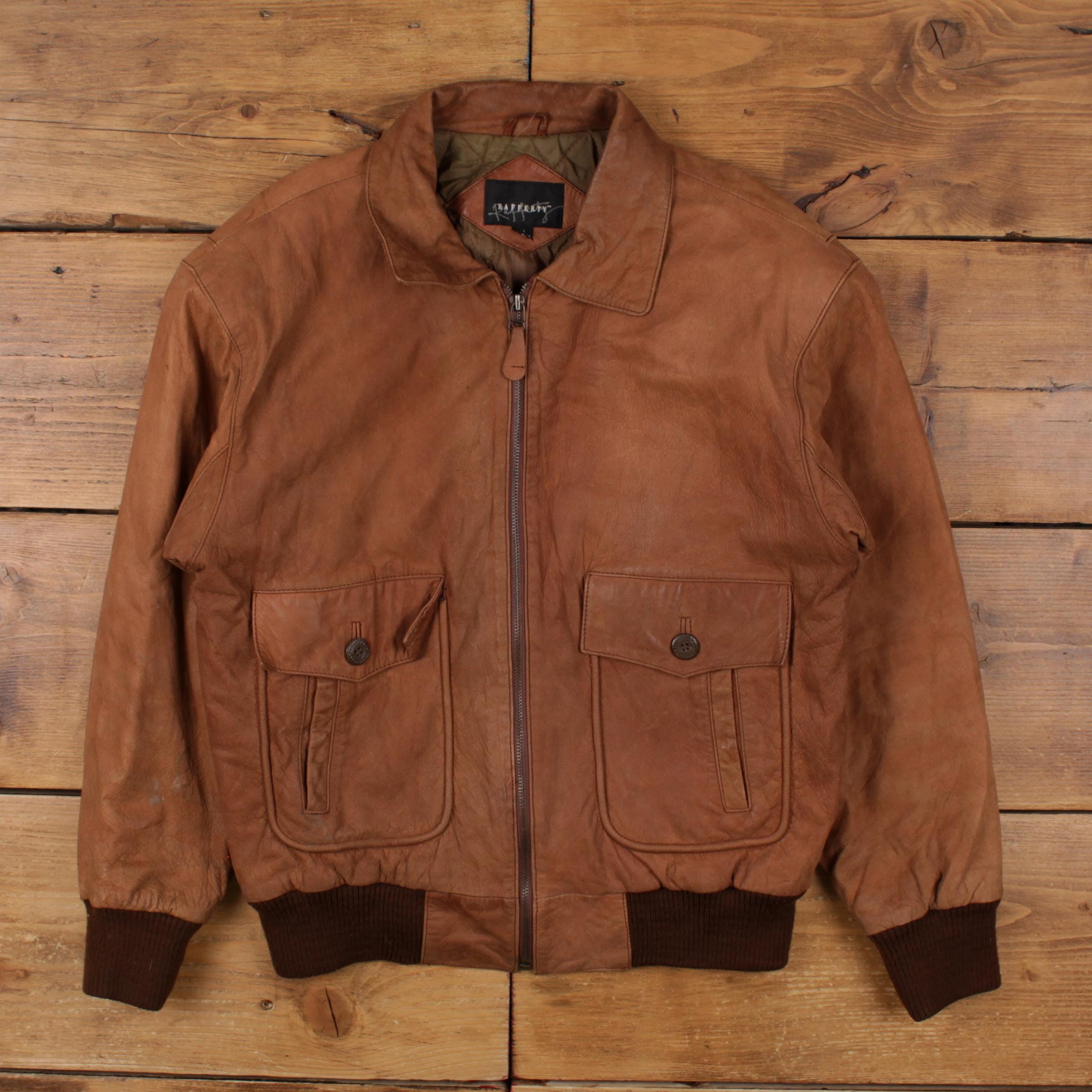 【90s vintage】A-2 leather flight jkt 短丈　M Minty Vintage 80s 90s Oakton Leather Military A-2 Flight Bomber