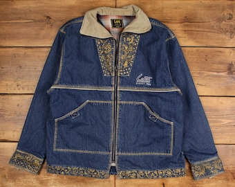 Kurtka dżinsowa Vintage Lee XL niebieska damska