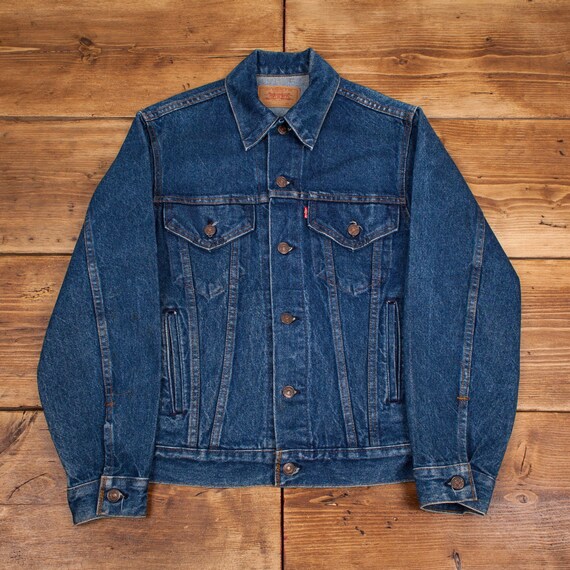 Vintage Levis Denim Jacket Small 80s 