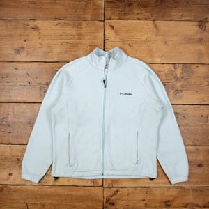 Vintage Columbia Outdoor Jacket XL Fleece Fleece Blue Womens