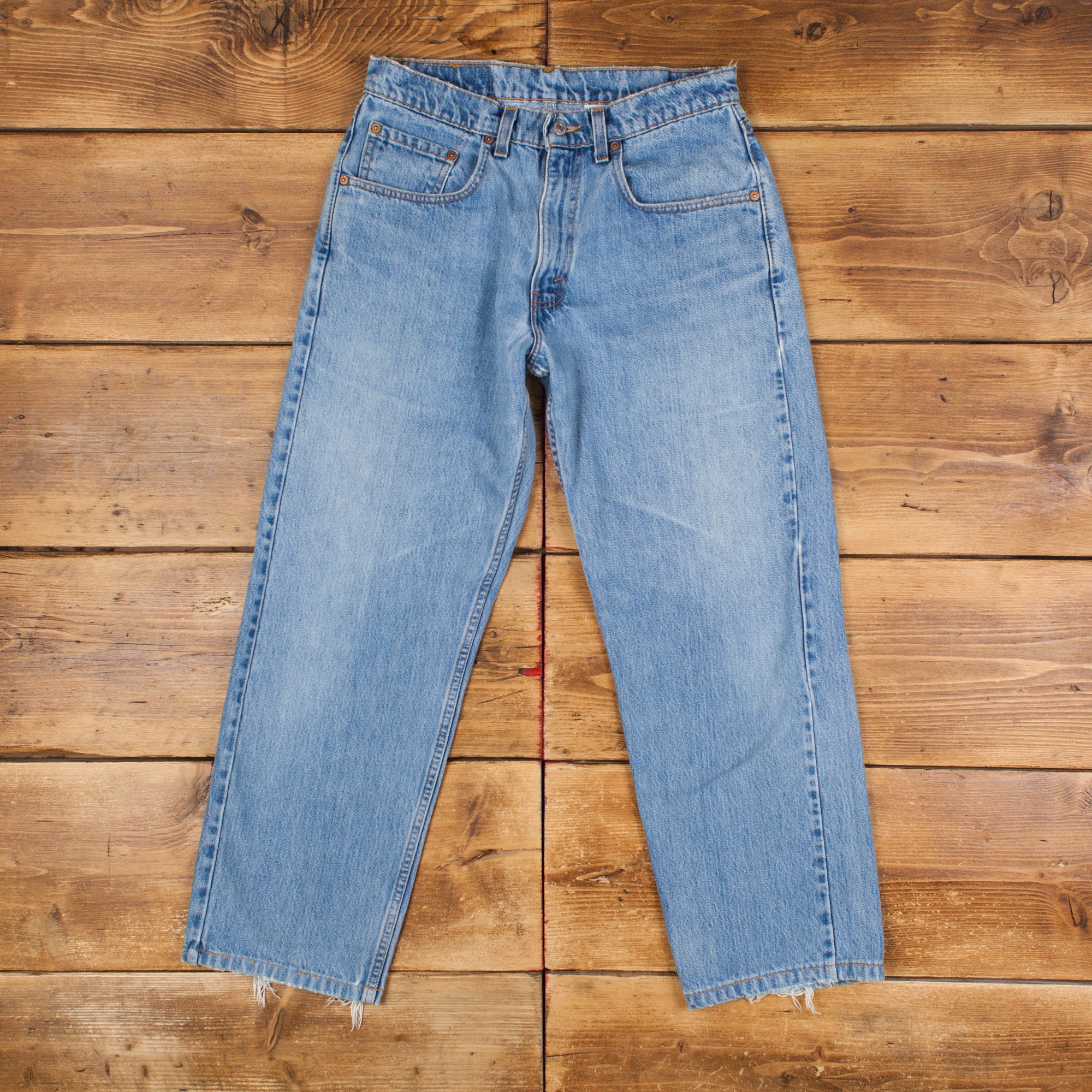 Vintage Levis 569 Jeans 31 X 29 USA Made 90s Stonewash