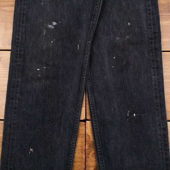 Vintage Levis 518 Jeans 27 x 30 Dark Wash Straigh… - image 7