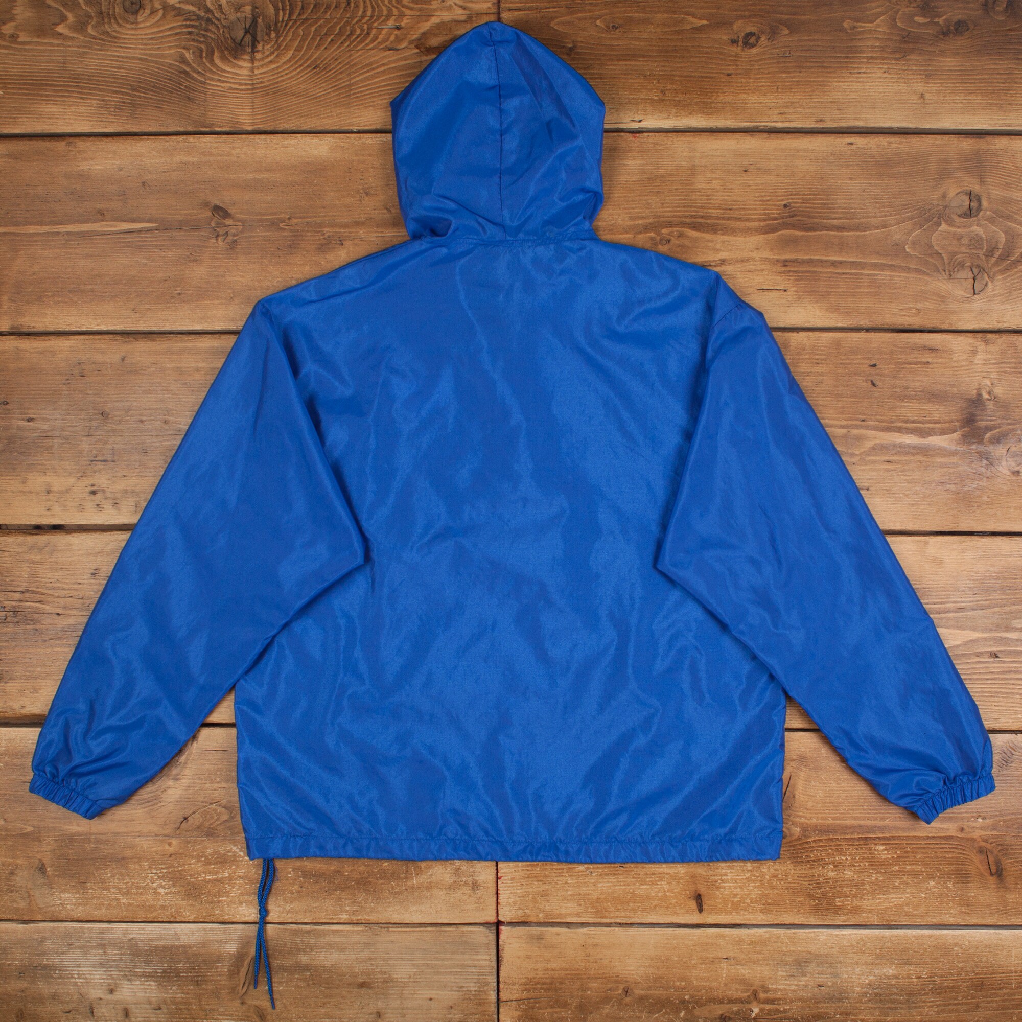 Vintage Auburn Windbreaker Jacket M 80s Embroidered USA Made