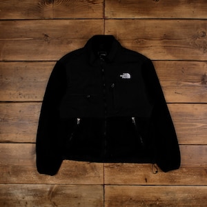 Vintage North Face Outdoor Jacket M Denali Fleece Black