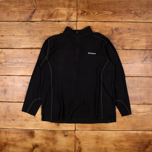 Vintage Columbia Outdoor Jacket XL Fleece Fleece Black