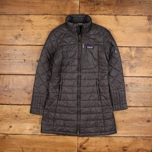 Vintage Patagonia Outdoor Jacket S Puffer Grey Womens