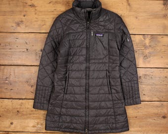 Vintage Patagonia Outdoor Jacke S Buffer Grau Damen