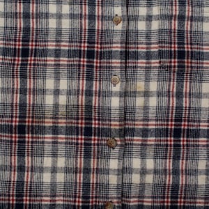 Vintage Pendleton Wool Flannel Shirt Plaid L Womens Long Sleeve Heritage Outdoor image 4