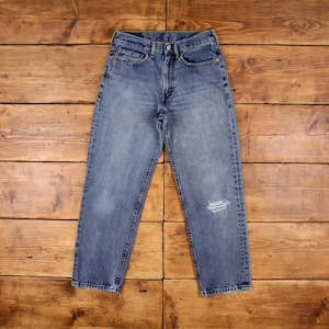 Vintage Levis 550 Jeans 31 x 29 Medium Wash Straight Blue Red Tab Denim