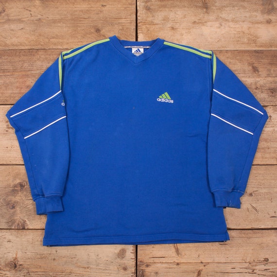 adidas blue sweatshirt