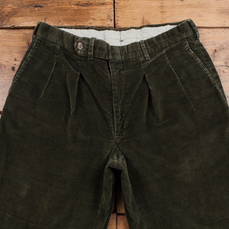 Vintage Anderson Little Cord Corduroy Pants Trousers 32x29 70s Mens Bootcut image 3