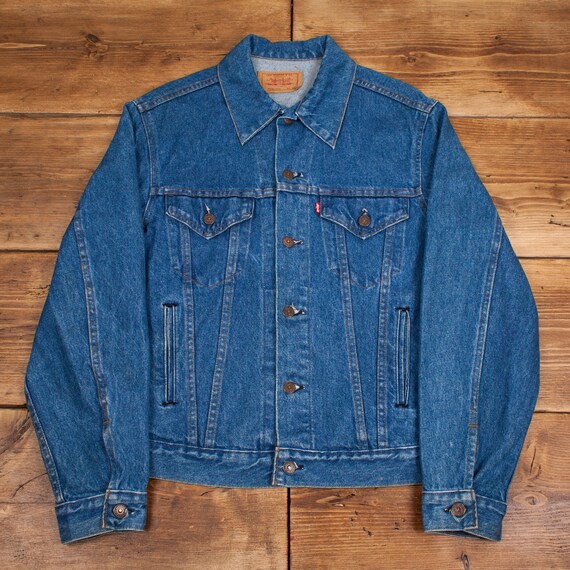 levi's slim denim jacket