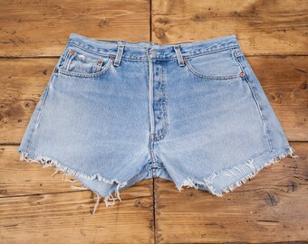 retro levi shorts