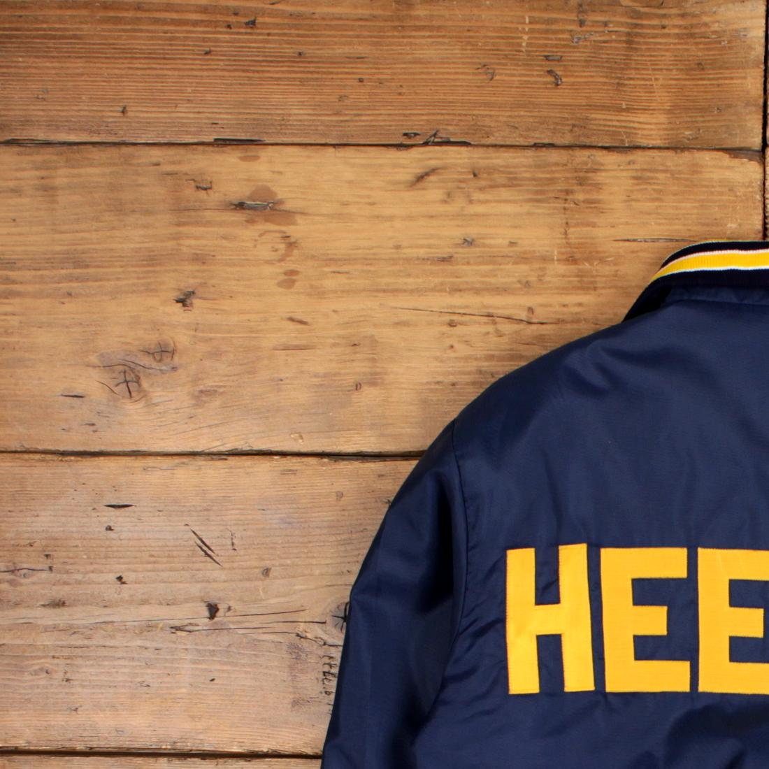 ヴィンテージ デロング バーシティ ジャケット S 80 年代 ボンバー USA