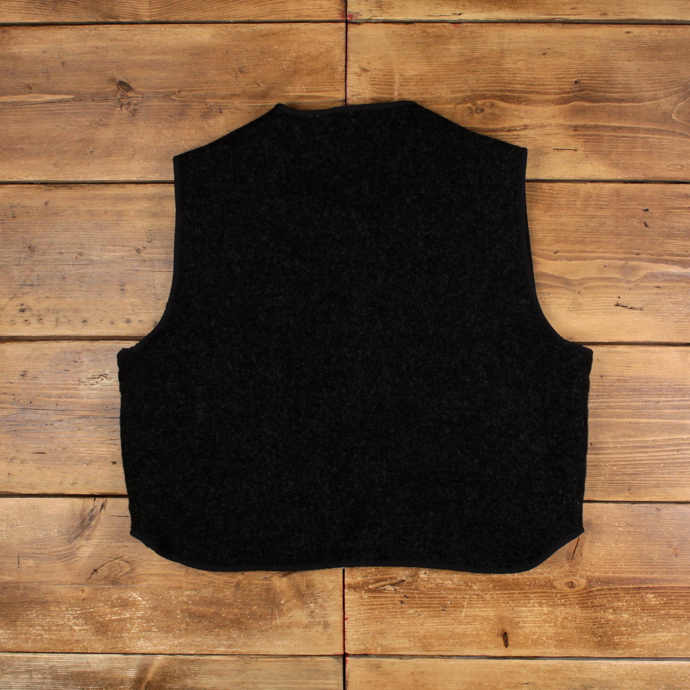 Vintage Woolrich Wool Gilet 2XL Sherpa Vest Black - Etsy Australia