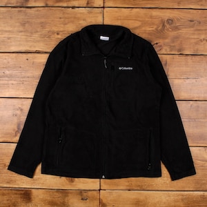 Vintage Columbia Outdoor Jacket M Fleece Black
