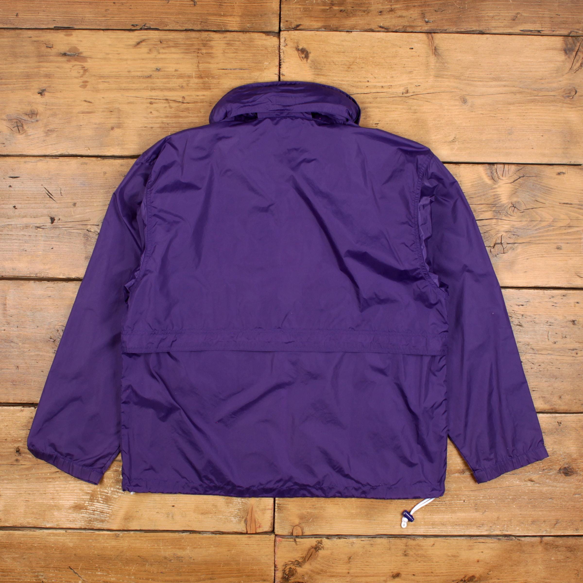 【vintage】90s Woolrich Nylon Anorak-parka Vintage Woolrich Outdoor Jacket M Windbreaker Purple - Etsy Canada