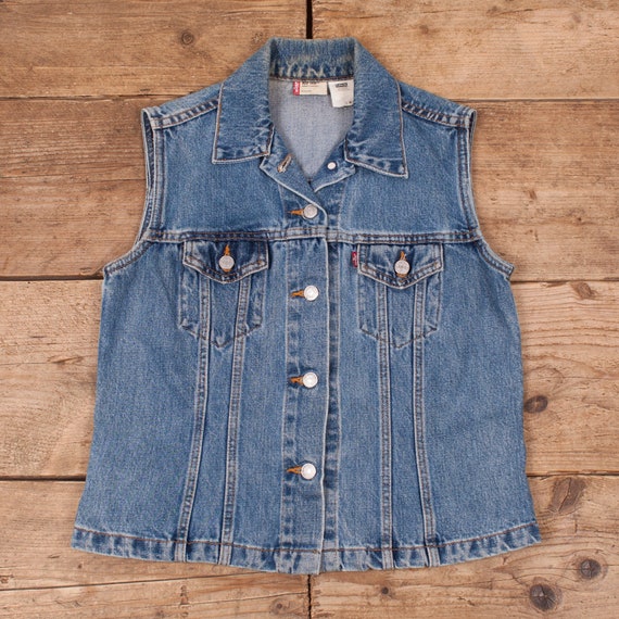 levis vest womens