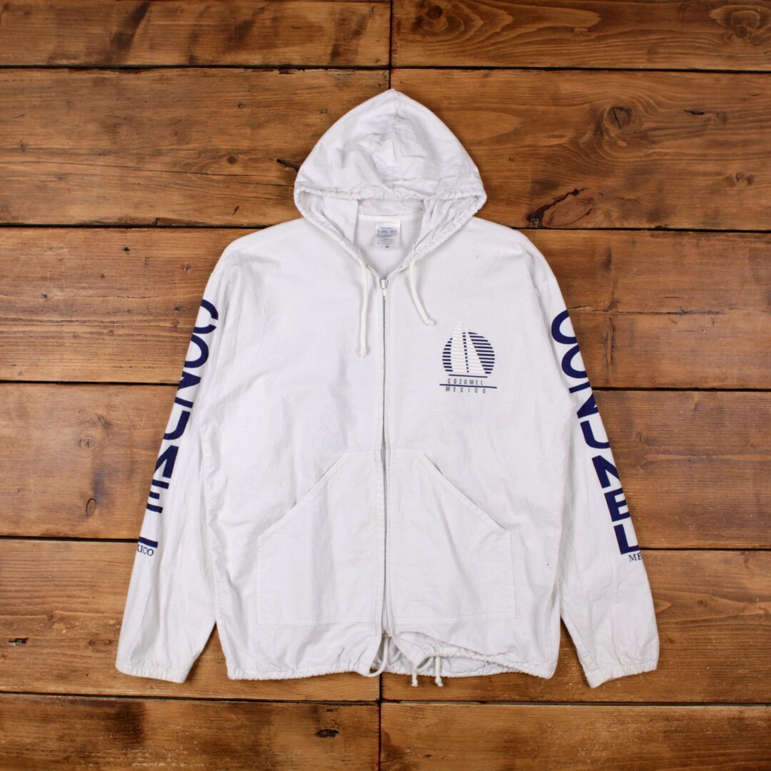 Vintage Lol-be Outdoor Jacket M Cozumel Meixco White - Etsy