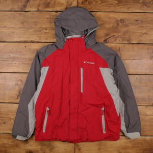 Vintage Columbia Outdoor Jacket L Red