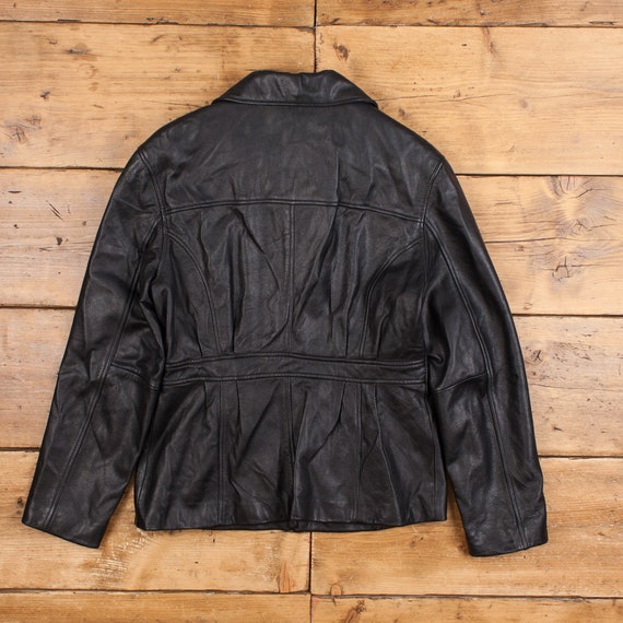 Vintage Outbrook Leather Jacket M 90s Black Womens - Etsy Vintage Outbrook Leather Jacket M 90s Black Womens - Etsy