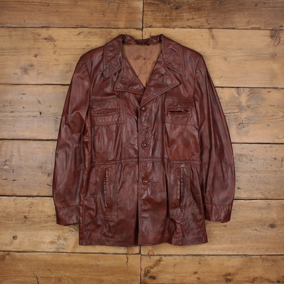 ジャケット・アウター 70s archive nappa leather jacket vintage Vintage Grais Leather Jacket M 80s Angel Skin Nappa Leather USA