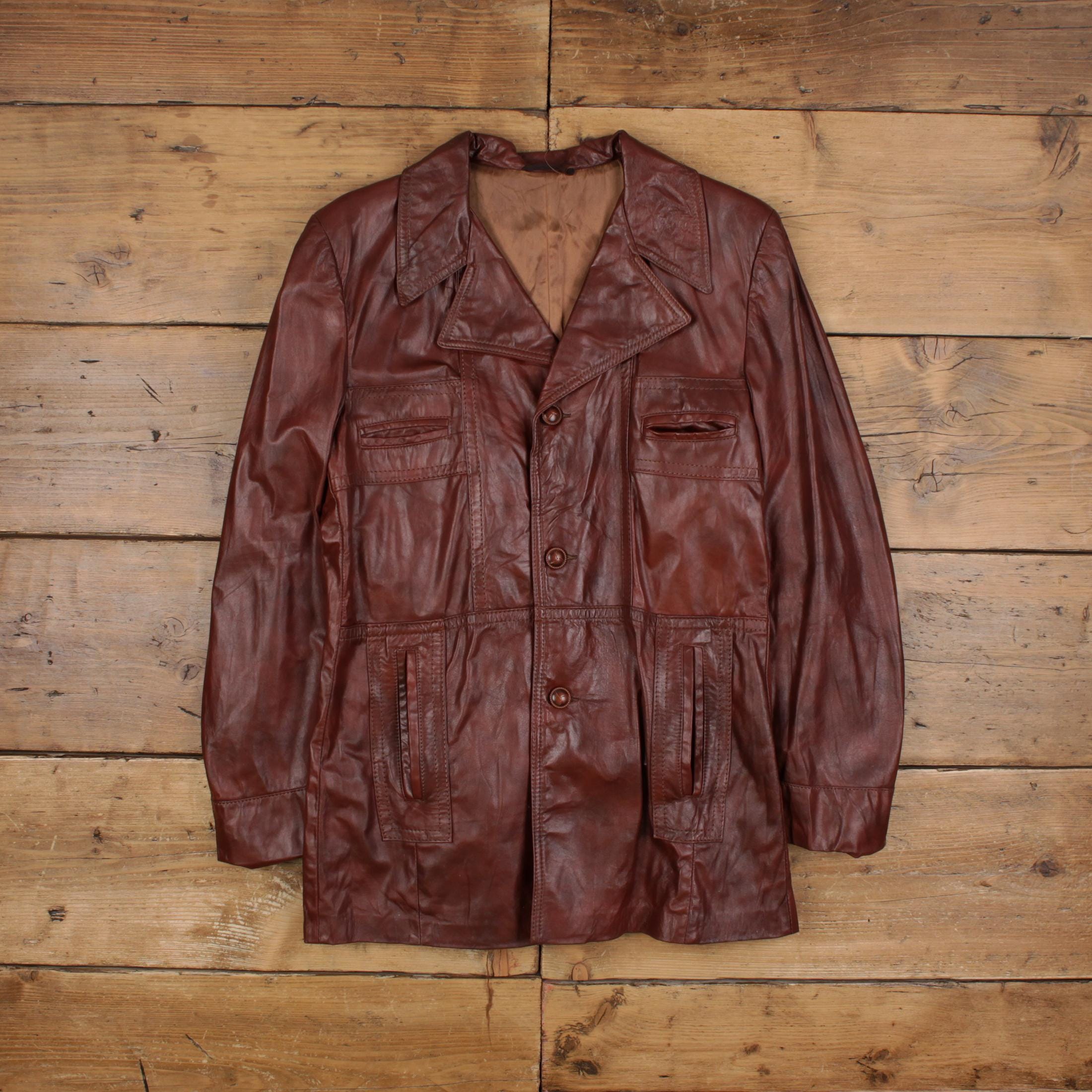 Vintage Grais Leather Jacket M 80s Angel Skin Nappa Leather USA Vintage Grais Leather Jacket M 80s Angel Skin Nappa Leather USA