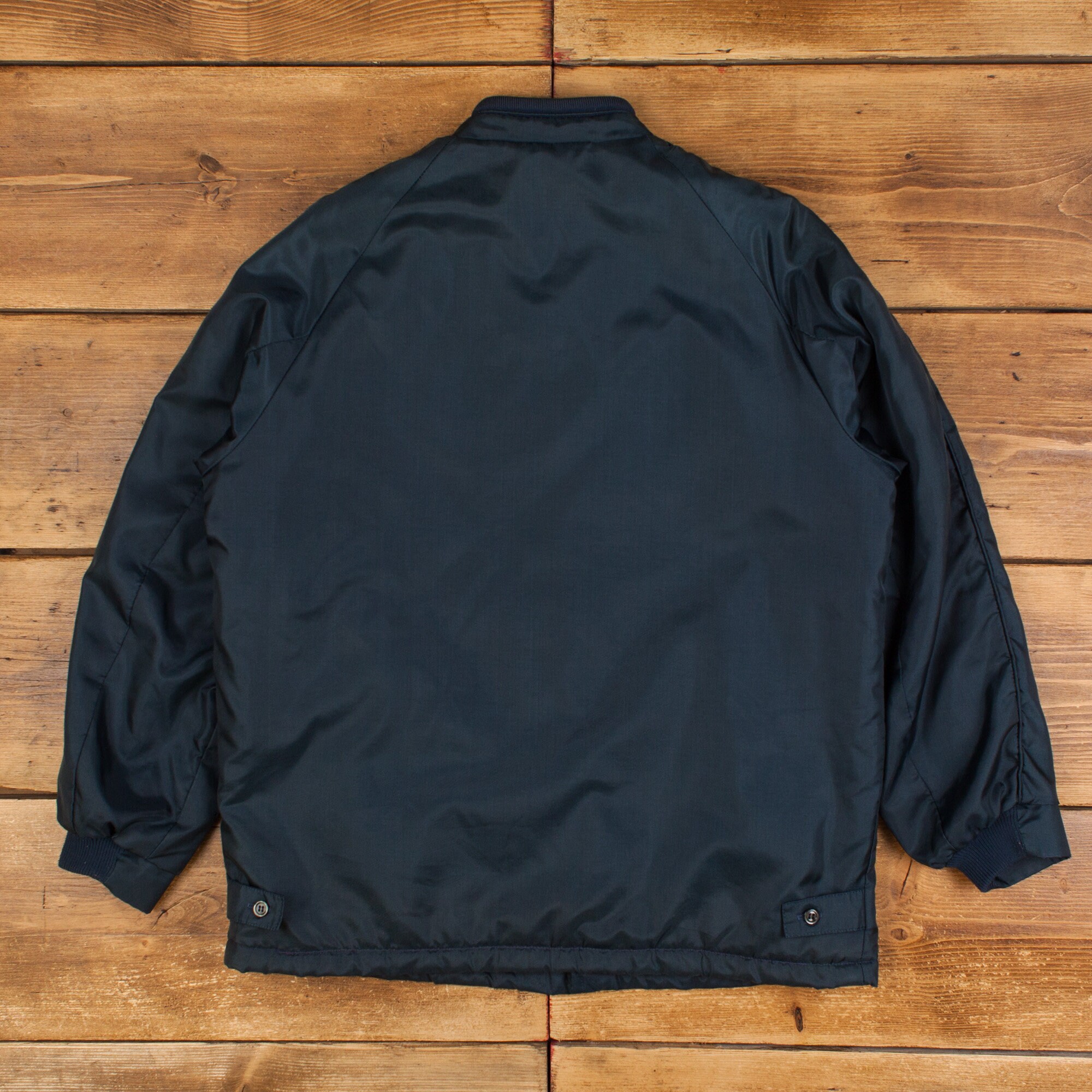 Vintage Sears Windbreaker Jacket L 80s Sportswear Padded Raglan 