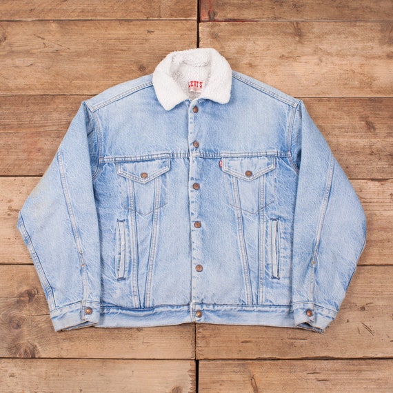 levis denim jacket corduroy collar
