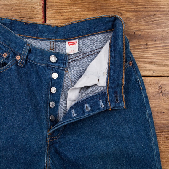 Vintage Levis 17501 Jeans 27 x 32 USA Made 80s Da… - image 5