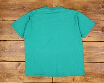 Vintage Oneita Single Stitch T Shirt Graphic XL 90s USA Made Bike
