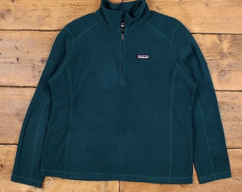 Vintage 90s Patagonia Tiroler Loden Wool Zipper Jacket S Size