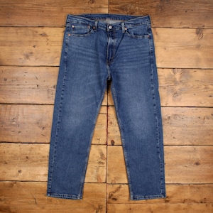 Vintage Levis 505 Jeans 36 x 29 Stonewash Straight Blue Red Tab Denim
